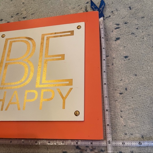Be Happy Wooden Sign - Picture 3 of 8